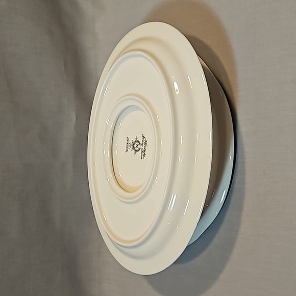 Noritake Champlain 7553 Gravy Boat w/Attached Underplate Ivory China new - Picture 5 of 9